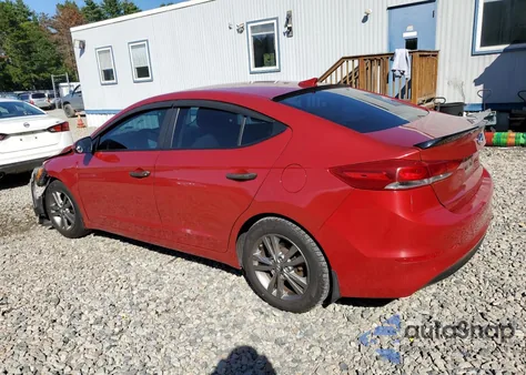2018 Hyundai Elantra Sel z USA, uszkodzony, nr VIN 5NPD84LF7JH218104